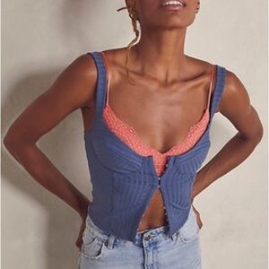 Free People Serenity Corset Cami